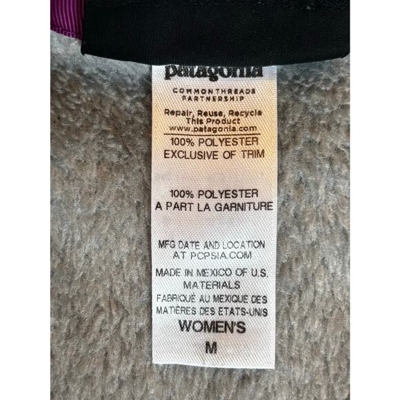 Patagonia woman’s re-tool vest grey and purple - Picture 5 of 6